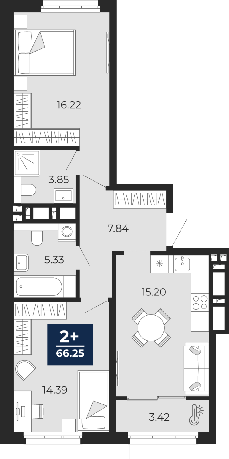 Объект по адресу Тюменская обл, Перекопская ул, д. 19