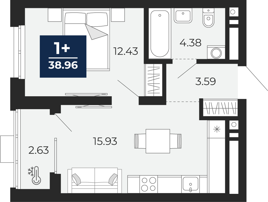Объект по адресу Москва, Гризодубовой, 42 