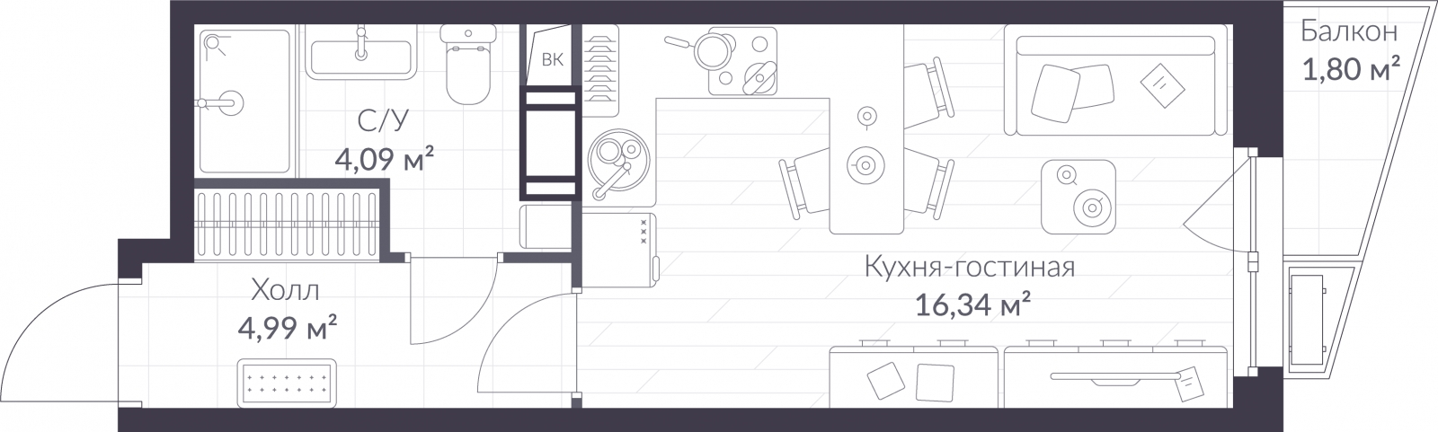 Объект по адресу Ленинградская обл, Всеволожский р-н, Сертолово-1 мкр, Дмитрия Кожемякина ул, д. 3