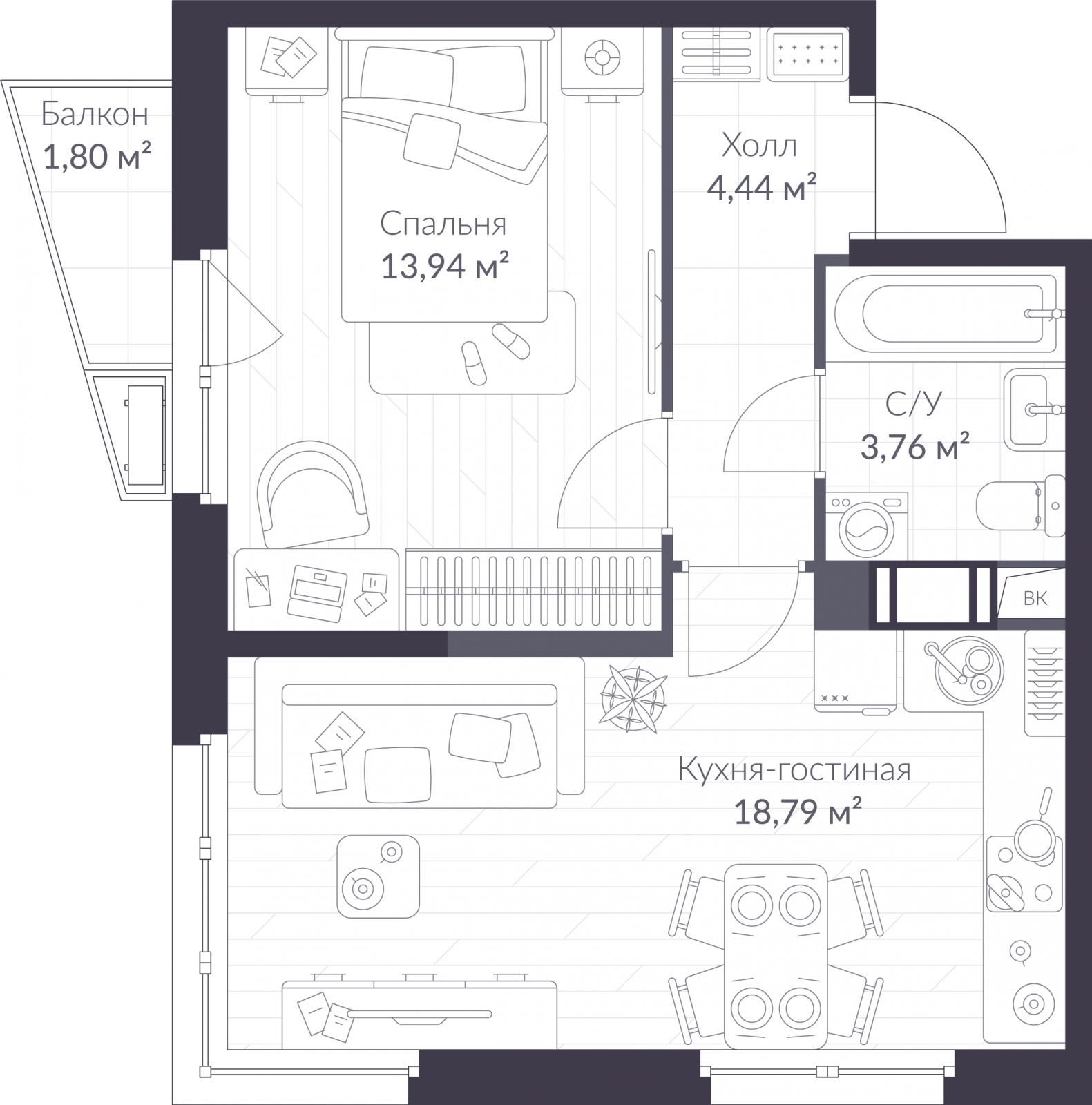Объект по адресу Ленинградская обл, Всеволожский р-н, Сертолово-1 мкр, Дмитрия Кожемякина ул, д. 3