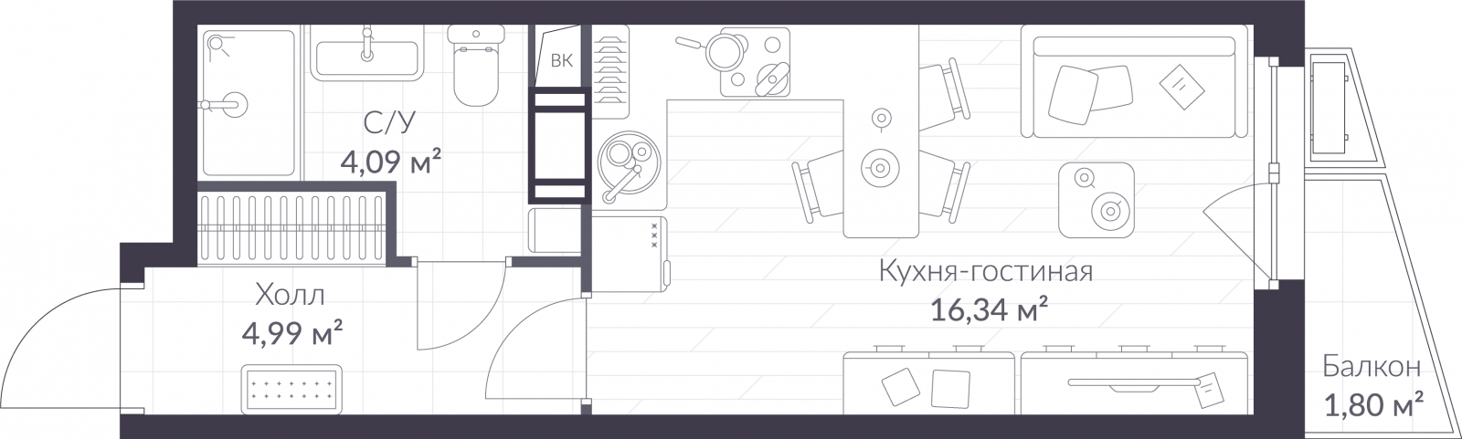Объект по адресу Ленинградская обл, Всеволожский р-н, Сертолово-1 мкр, Дмитрия Кожемякина ул, д. 3