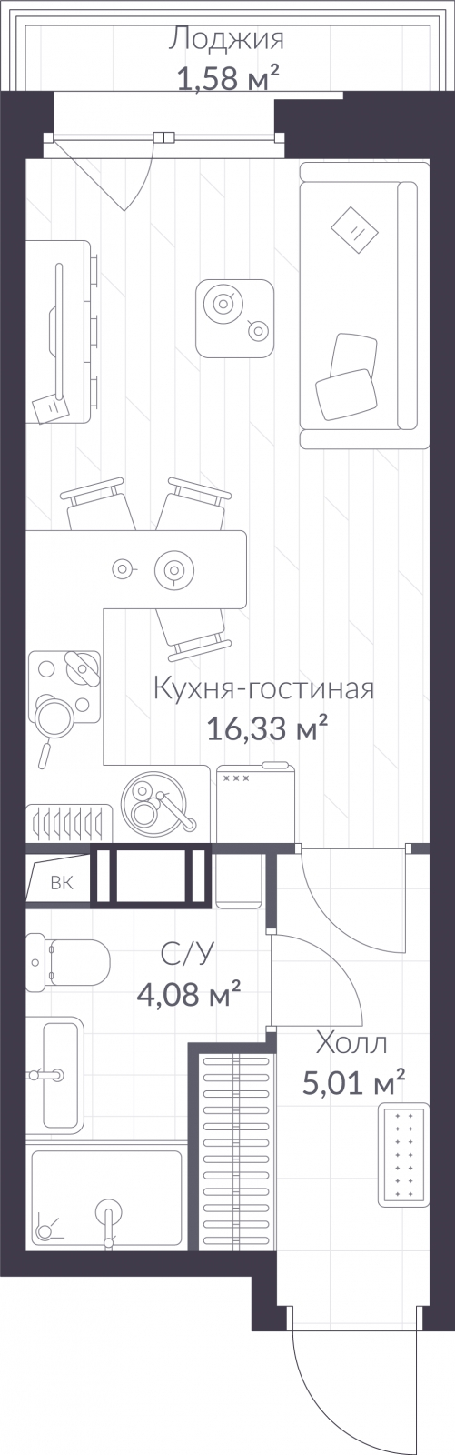 Объект по адресу Ленинградская обл, Всеволожский р-н, Сертолово-1 мкр, Дмитрия Кожемякина ул, д. 3