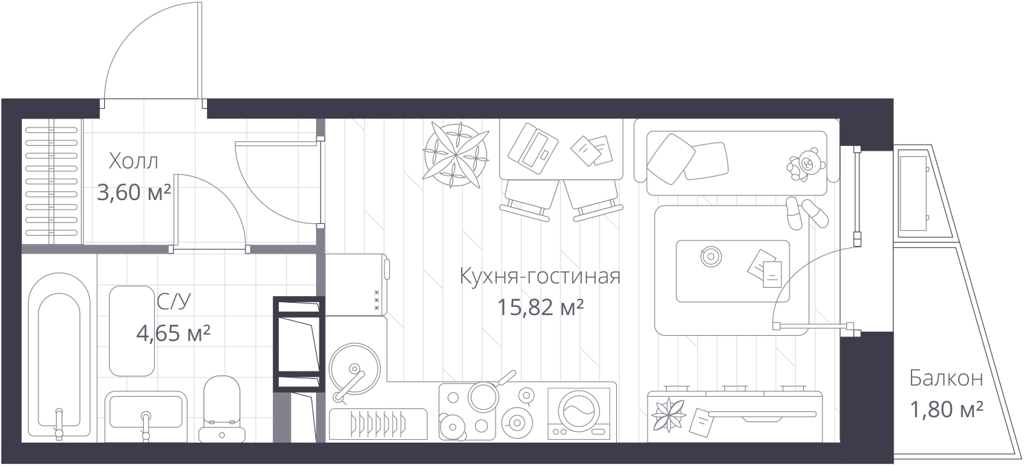 Объект по адресу Ленинградская обл, Всеволожский р-н, Сертолово-1 мкр, Дмитрия Кожемякина ул, д. 3