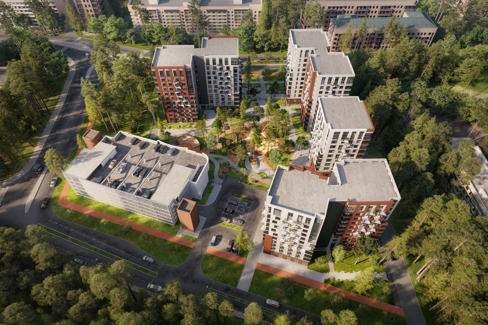 Объект по адресу Ленинградская обл, Всеволожский р-н, Сертолово-1 мкр, Дмитрия Кожемякина ул, д. 3