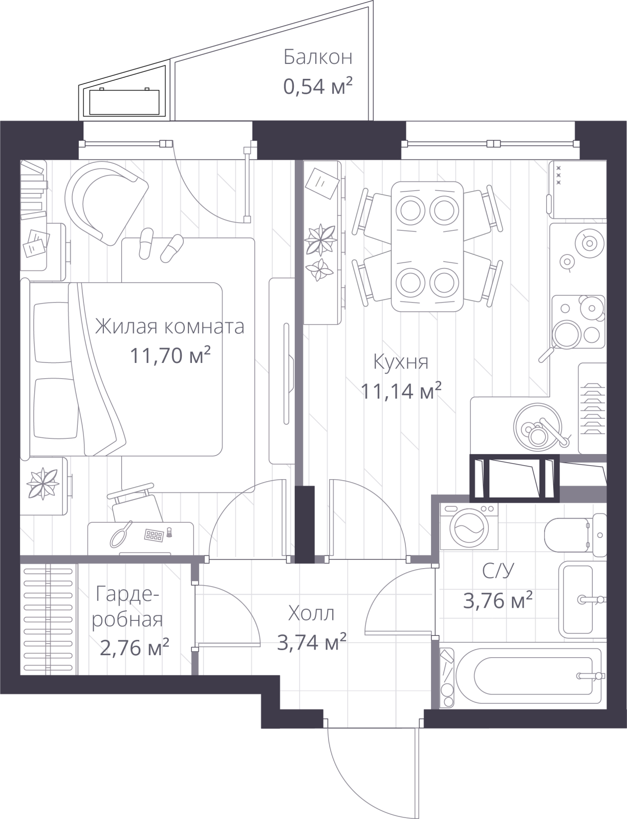 Объект по адресу Ленинградская обл, Всеволожский р-н, Сертолово-1 мкр, Дмитрия Кожемякина ул, д. 3