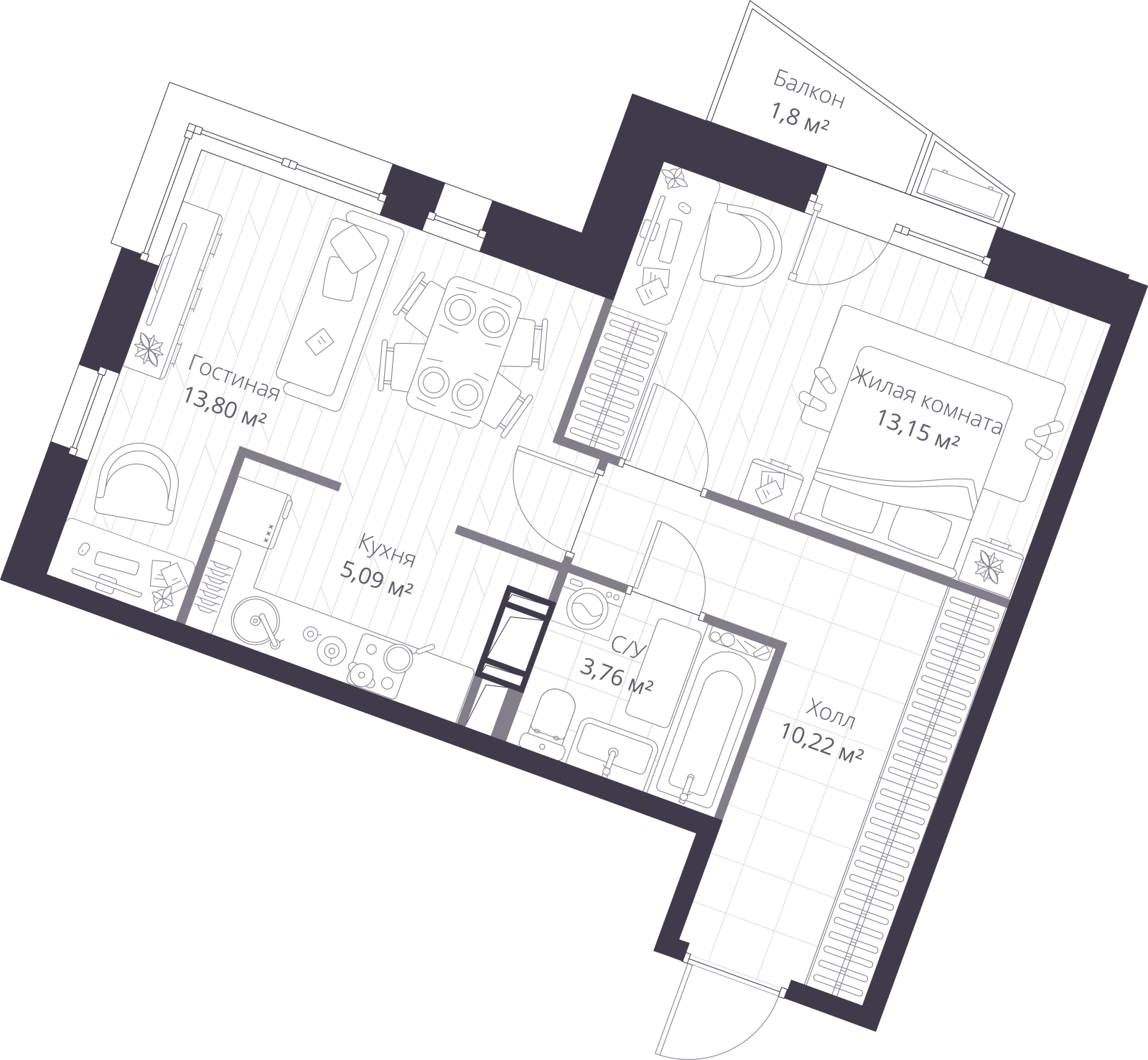 Объект по адресу Ленинградская обл, Всеволожский р-н, Сертолово-1 мкр, Дмитрия Кожемякина ул, д. 3