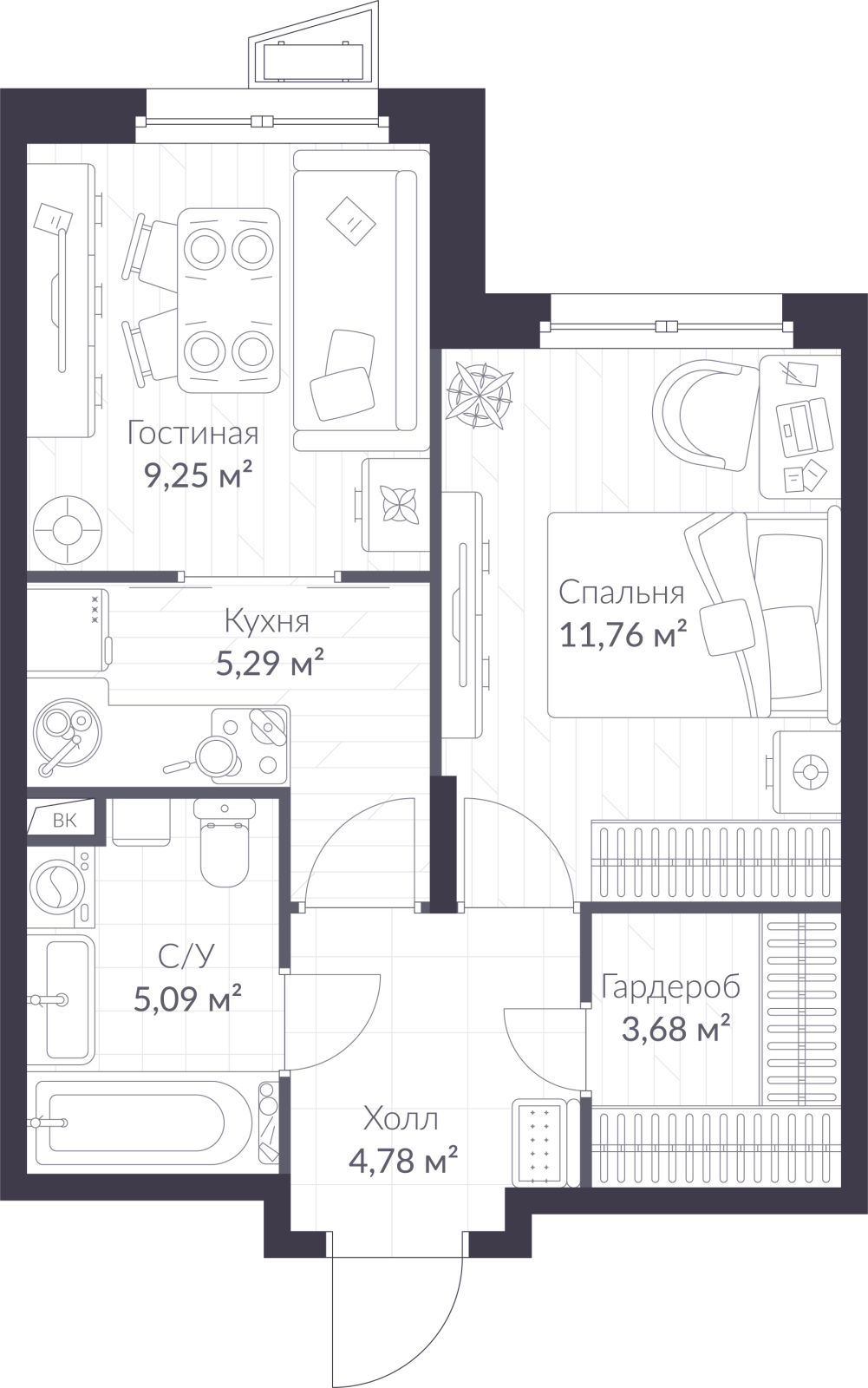 Объект по адресу Ленинградская обл, Всеволожский р-н, Сертолово-1 мкр, Дмитрия Кожемякина ул, д. 3