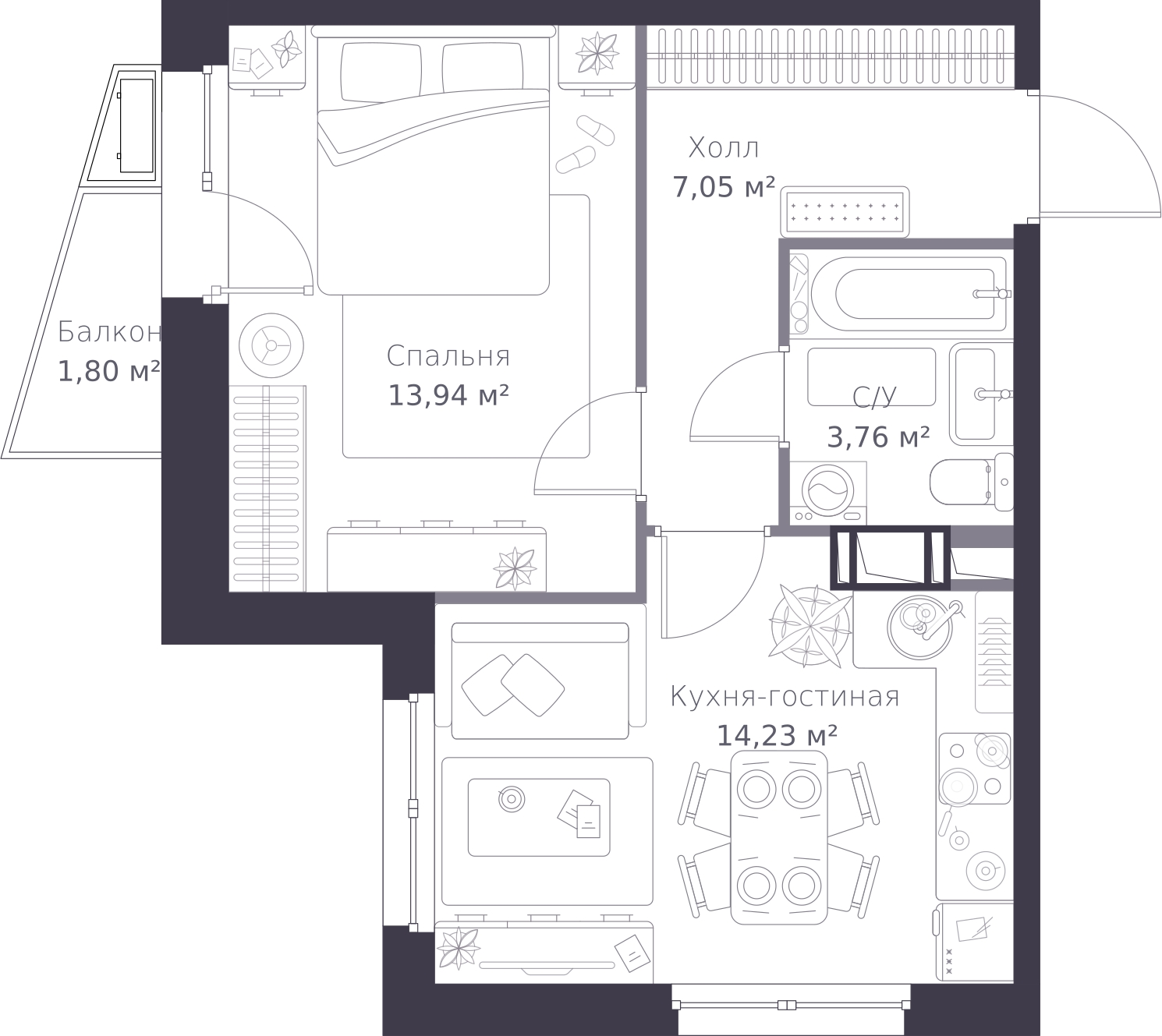 Объект по адресу Ленинградская обл, Всеволожский р-н, Сертолово-1 мкр, Дмитрия Кожемякина ул, д. 3