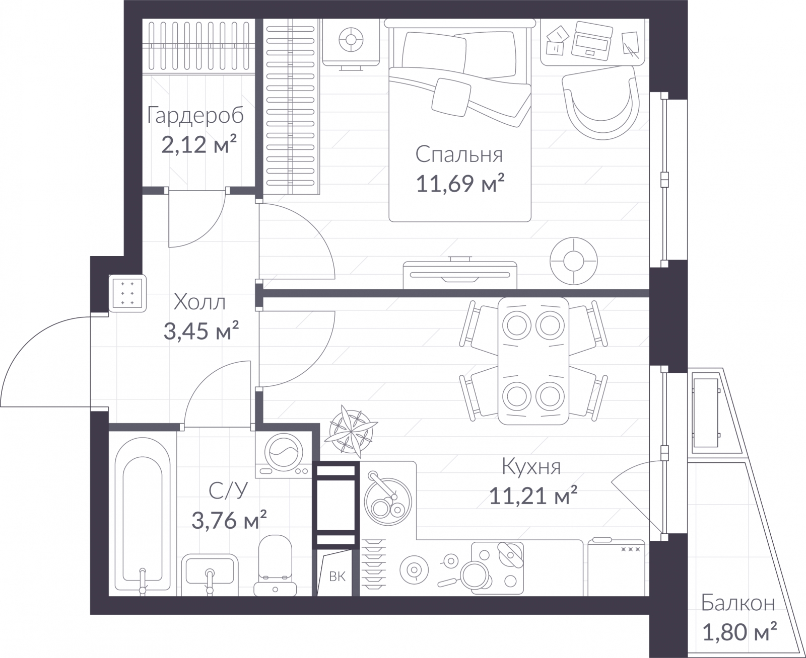 Объект по адресу Ленинградская обл, Всеволожский р-н, Сертолово-1 мкр, Дмитрия Кожемякина ул, д. 3