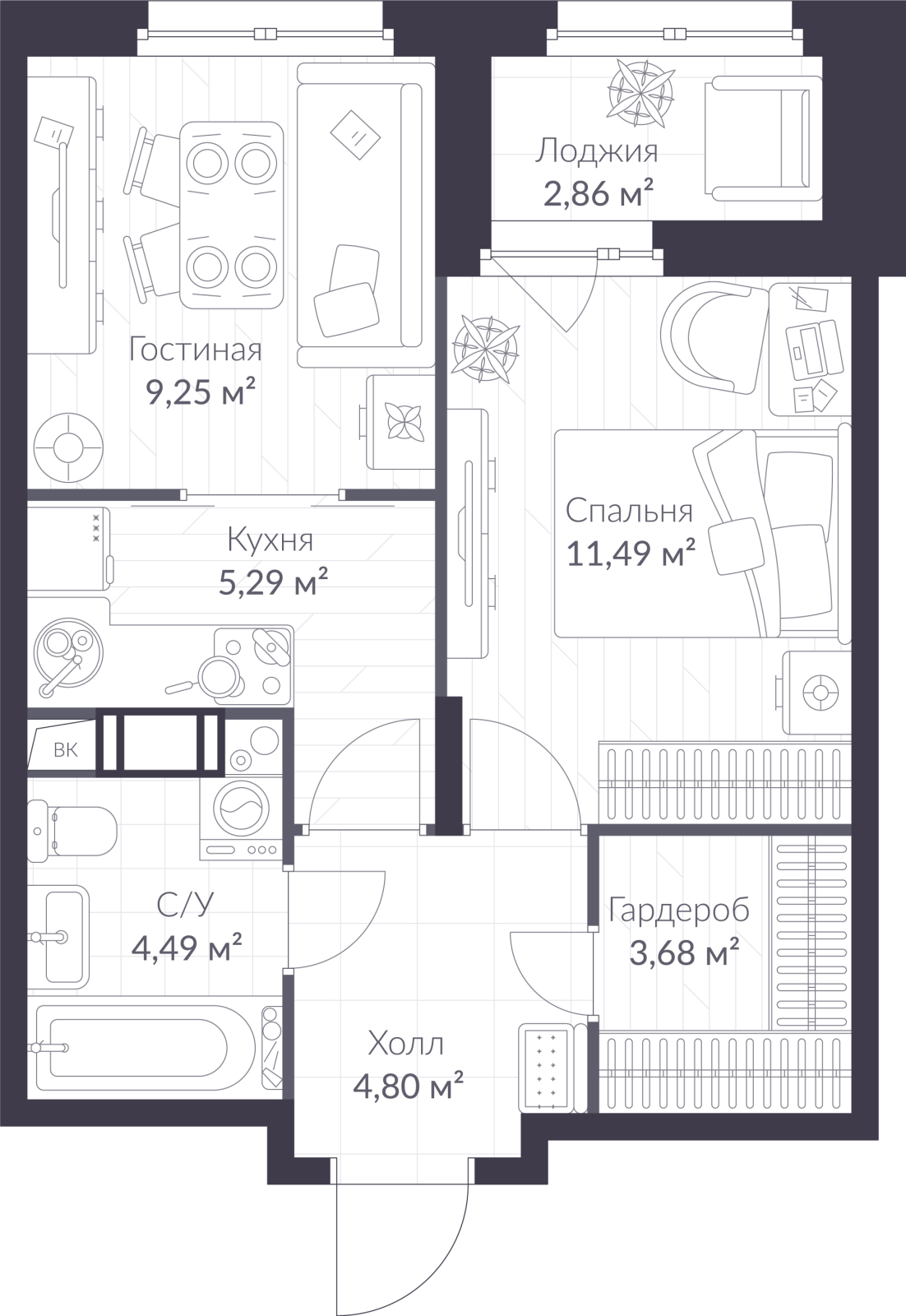 Объект по адресу Ленинградская обл, Всеволожский р-н, Сертолово-1 мкр, Дмитрия Кожемякина ул, д. 3