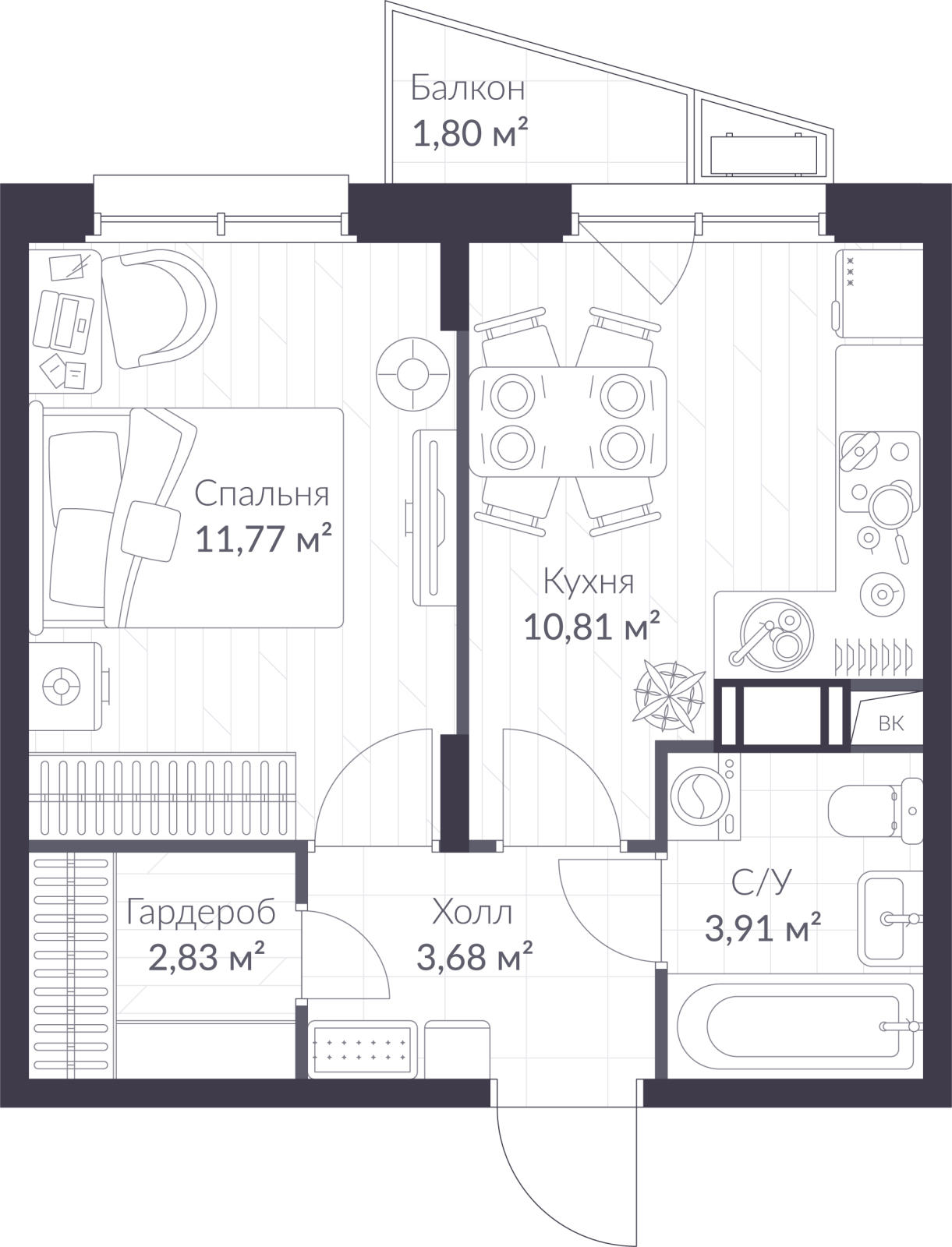 Объект по адресу Ленинградская обл, Всеволожский р-н, Сертолово-1 мкр, Дмитрия Кожемякина ул, д. 3