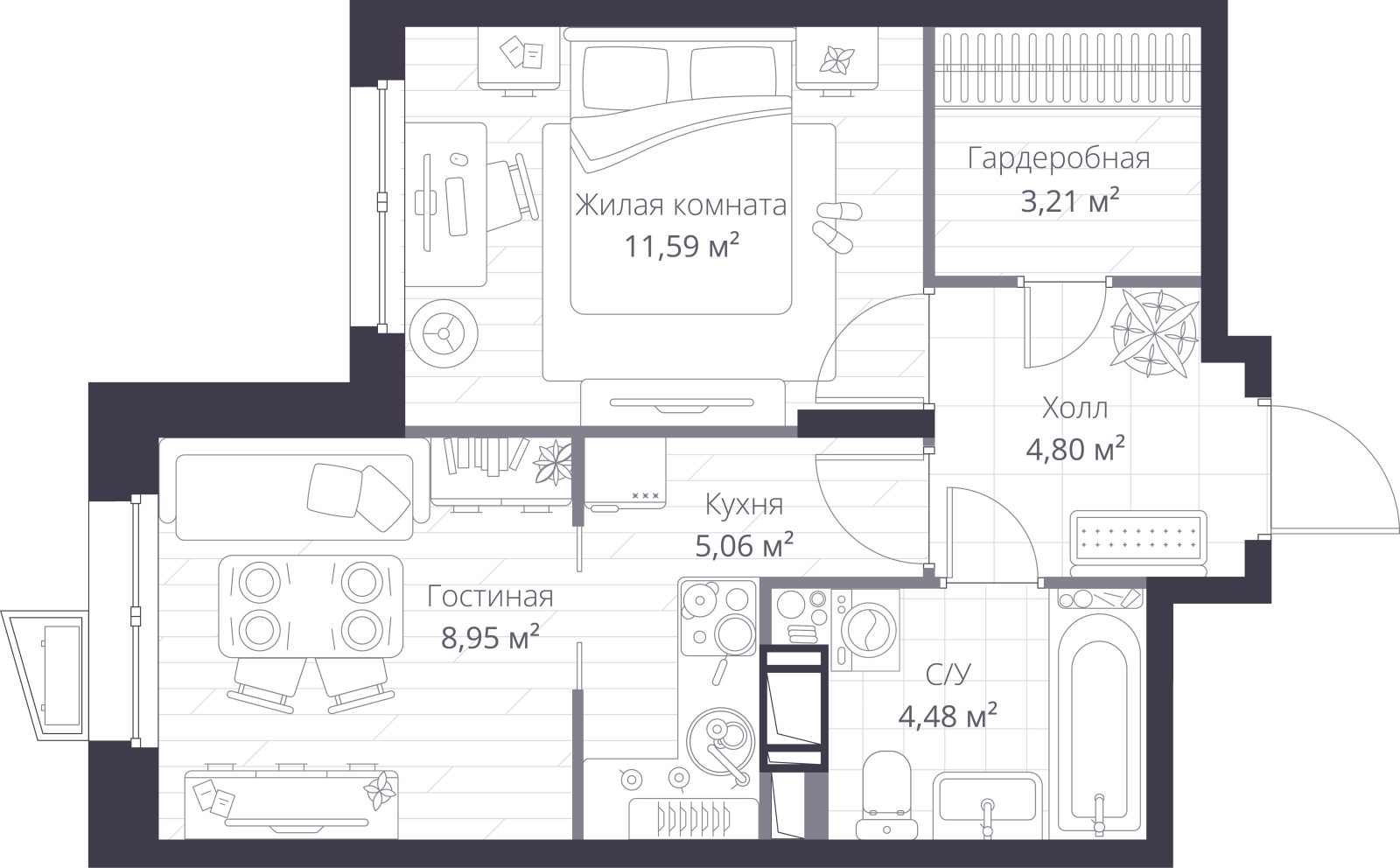 Объект по адресу Ленинградская обл, Всеволожский р-н, Сертолово-1 мкр, Дмитрия Кожемякина ул, д. 3