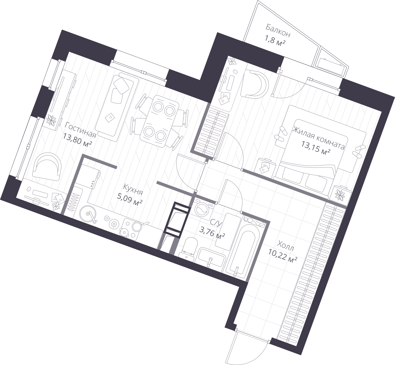 Объект по адресу Ленинградская обл, Всеволожский р-н, Сертолово-1 мкр, Дмитрия Кожемякина ул, д. 3