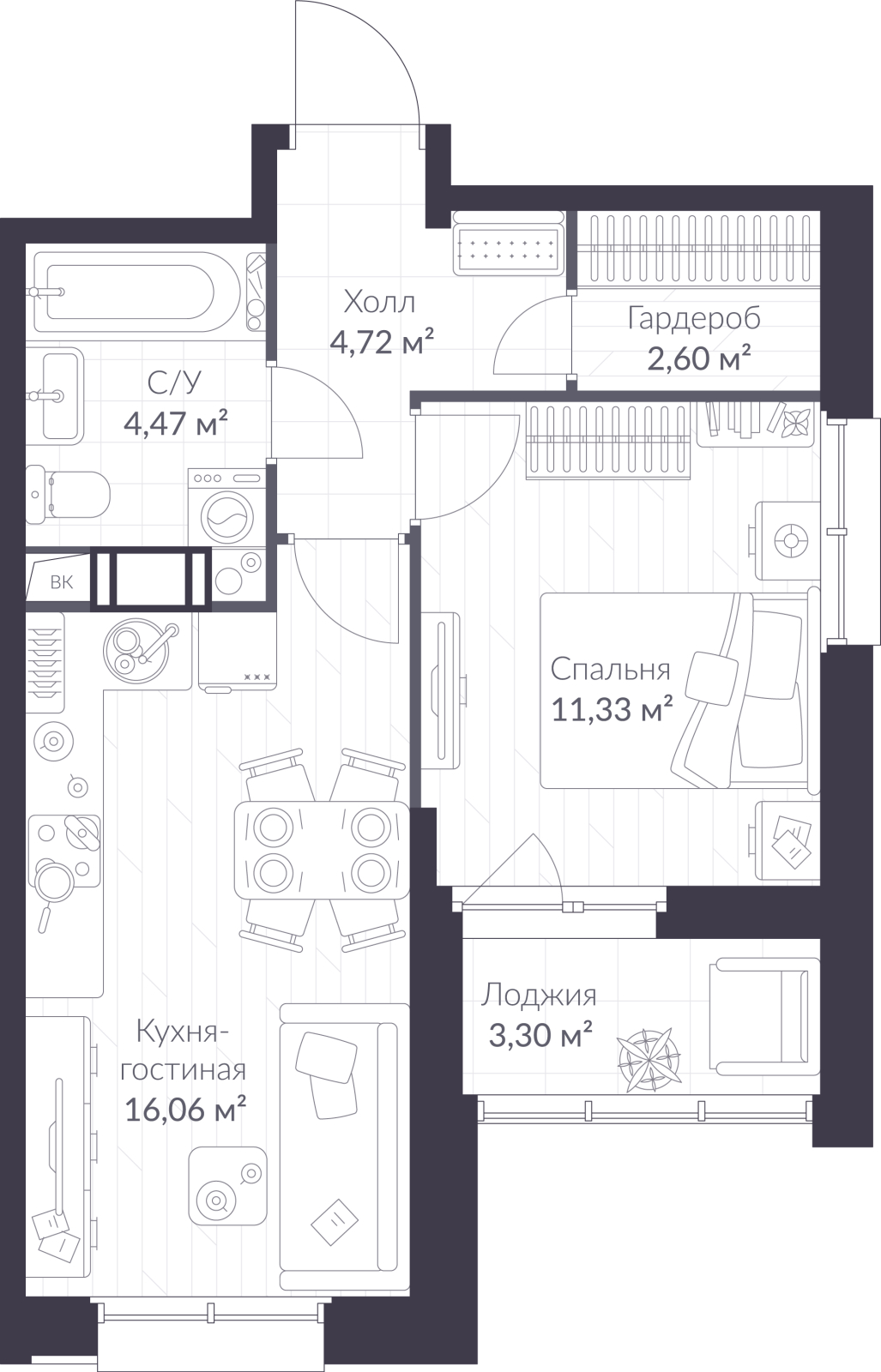 Объект по адресу Ленинградская обл, Всеволожский р-н, Сертолово-1 мкр, Дмитрия Кожемякина ул, д. 3