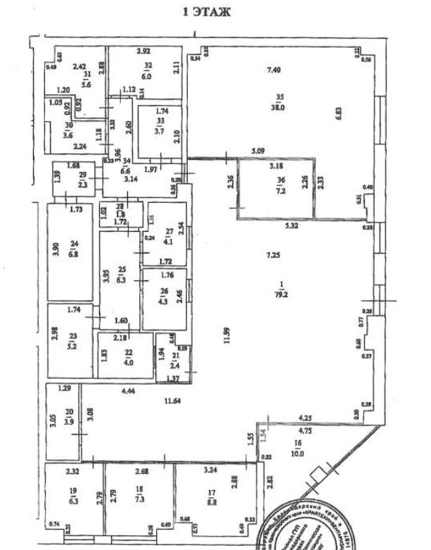 Объект по адресу Краснодарский край, Центральный р-н, Горького ул, д. 26