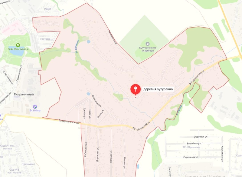 Объект по адресу Московская обл, Серпуховский р-н, Бутурлино д