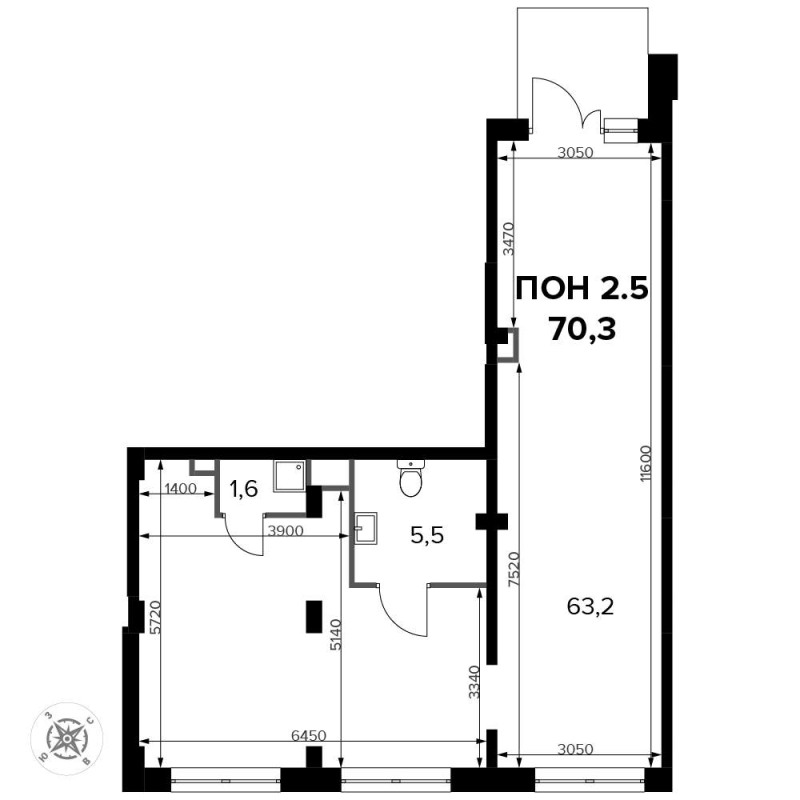 Объект по адресу Москва г, Ленинградское ш, д. 228Бстр1
