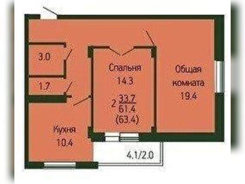 Объект по адресу Краснодарский край, 1-й Лиговский проезд, д. 1