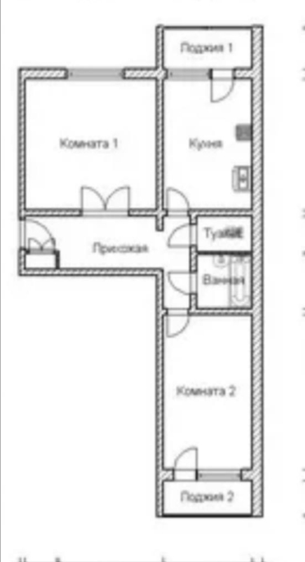 Фото квартиры по адресу Москва г, Салтыковская ул, д. 7к1