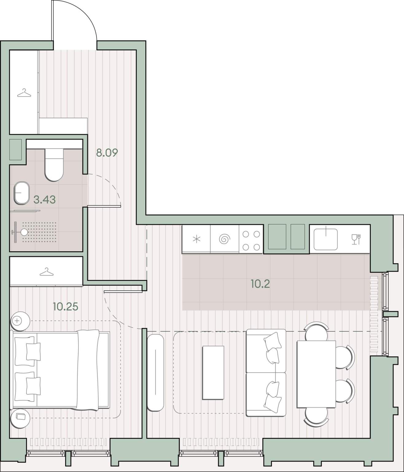 Объект по адресу Москва г, Ивана Франко ул, д. 22к1