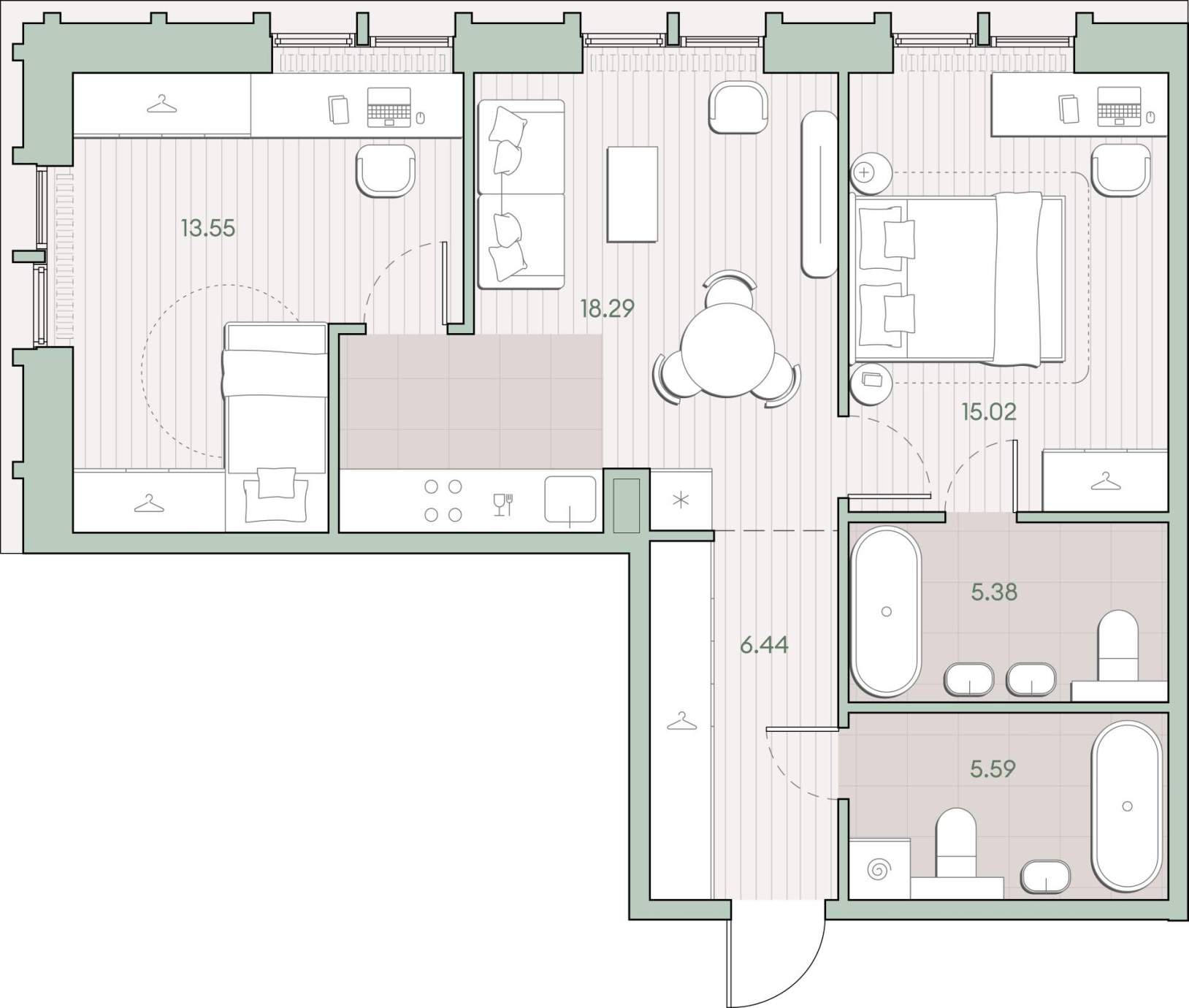 Объект по адресу Москва г, Ивана Франко ул, д. 22к1
