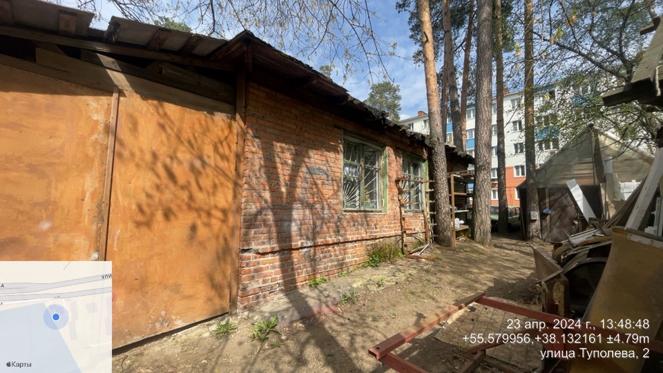 Объект по адресу Москва, Туполева улица, д.2 