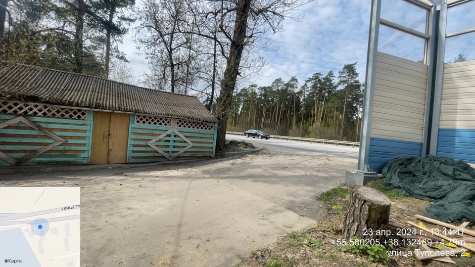 Объект по адресу Москва, Туполева улица, д.2 