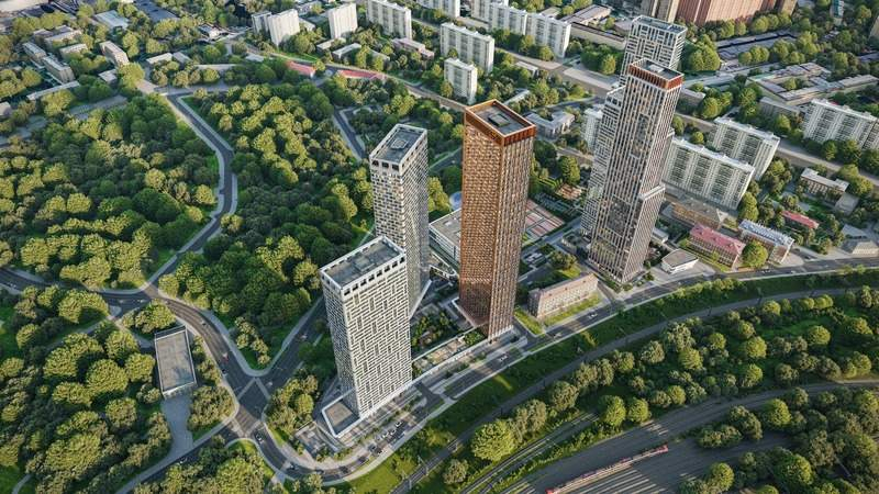 Объект по адресу Москва, 3-й Хорошёвский проезд, д.1 