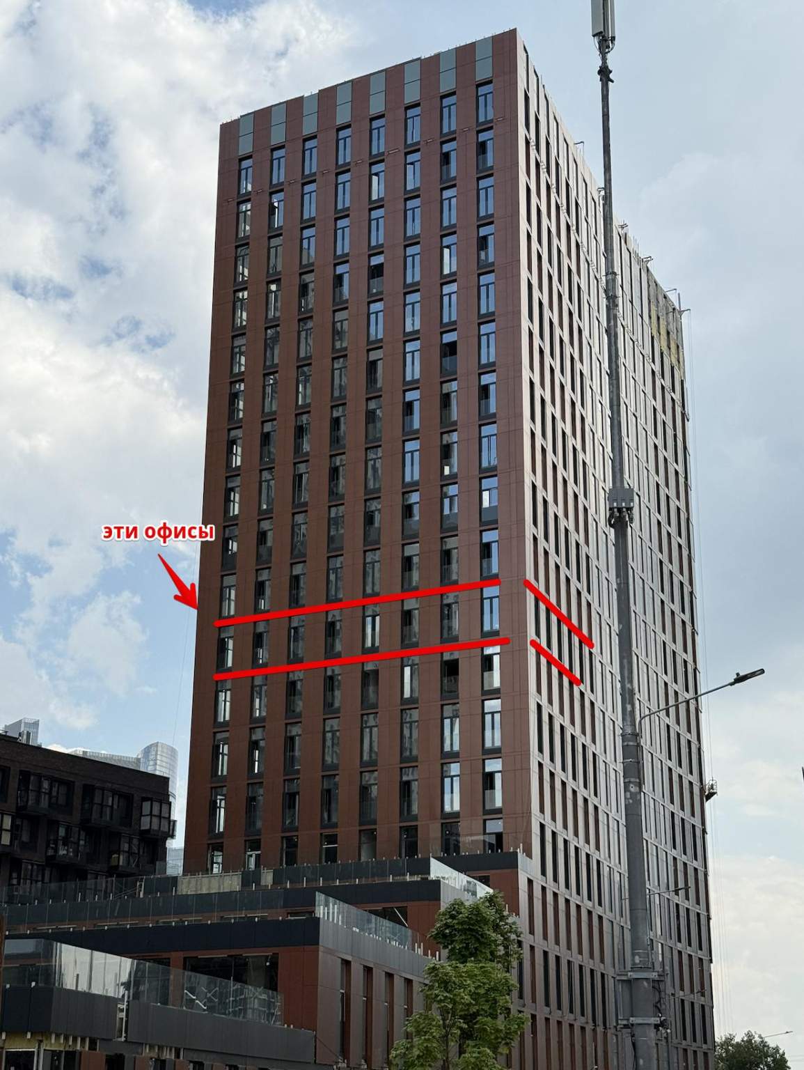 Объект по адресу Москва, Заречная улица, д.6/1 