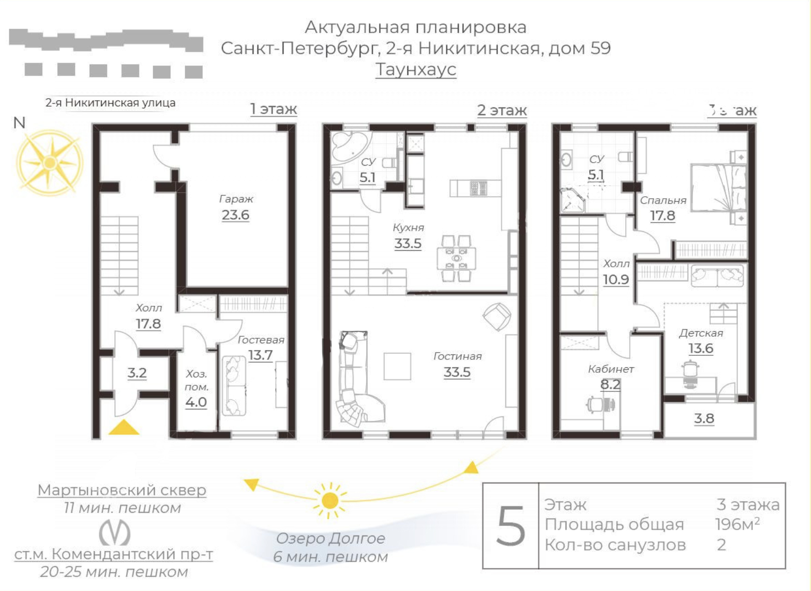 Объект по адресу Санкт-Петербург, 2-я Никитинская улица, д.59 