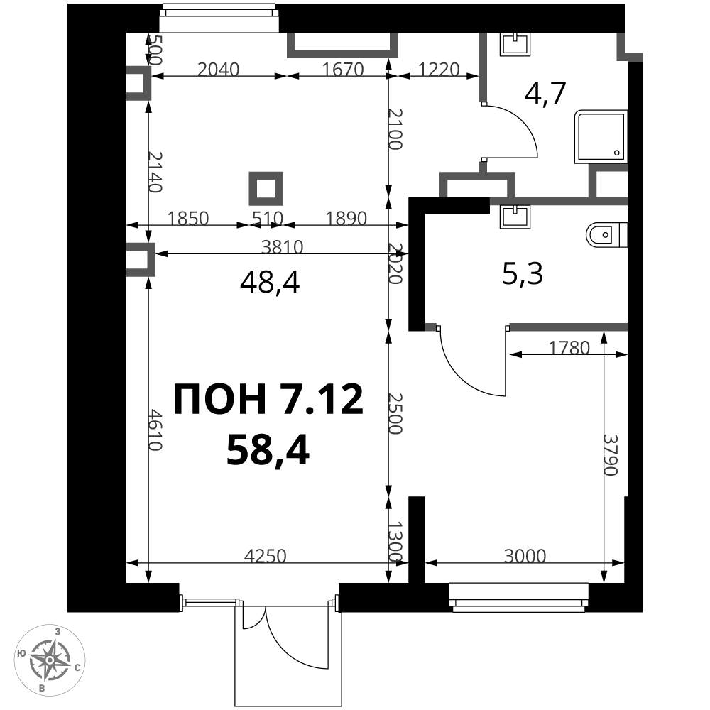 Объект по адресу Москва, Новомихайловское шоссе, д.1к2 