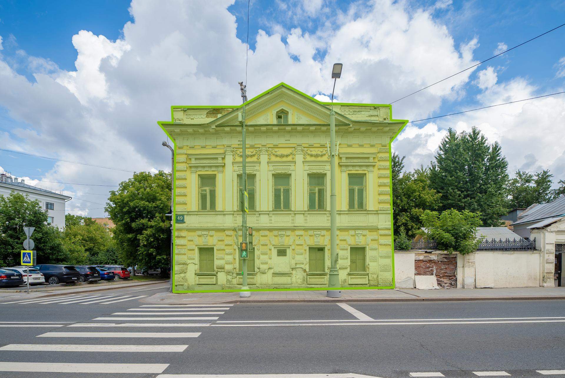 Объект по адресу Москва, Николоямская улица, д.49стр2 