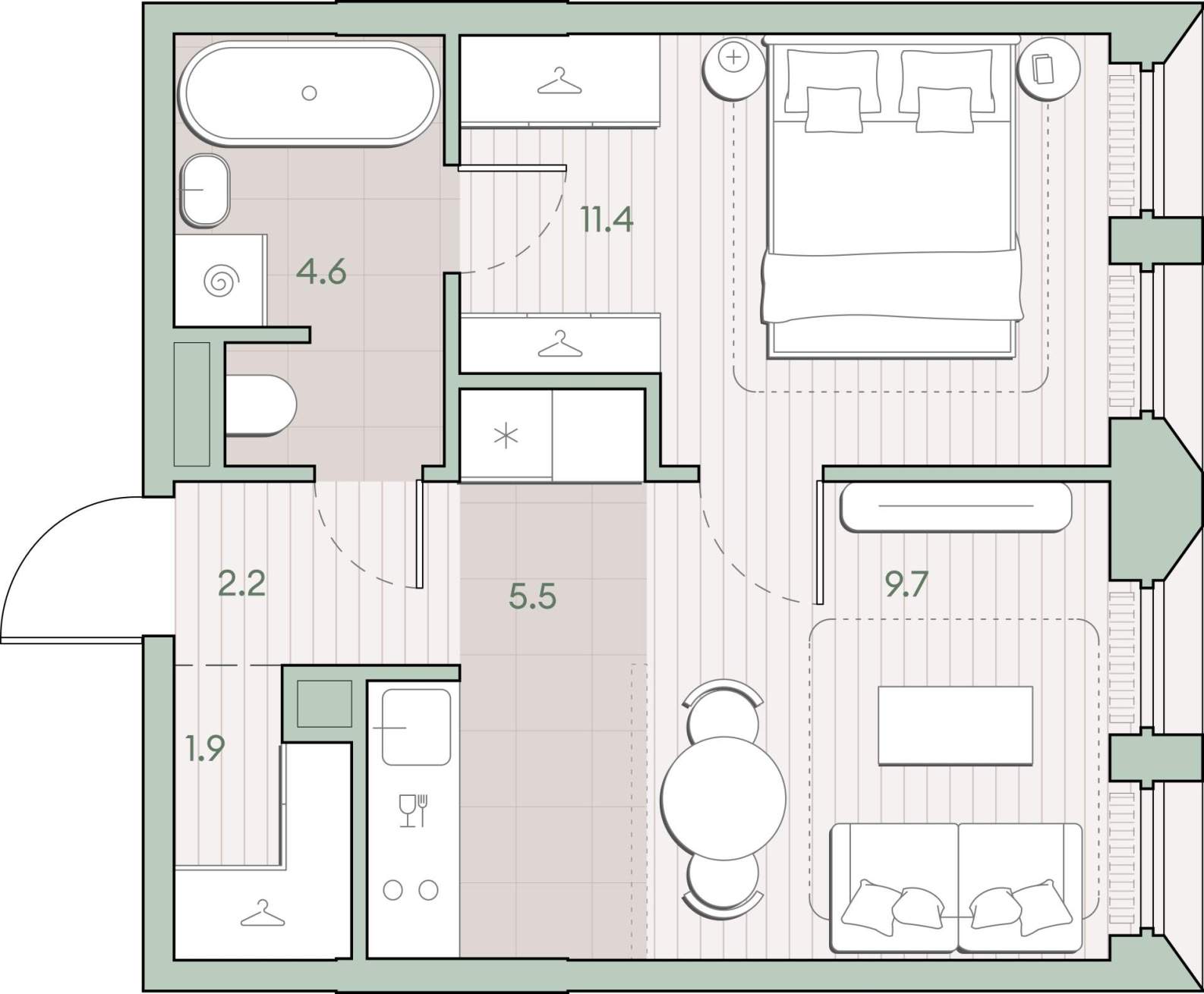 Объект по адресу Москва, Очаковское шоссе, д.1 