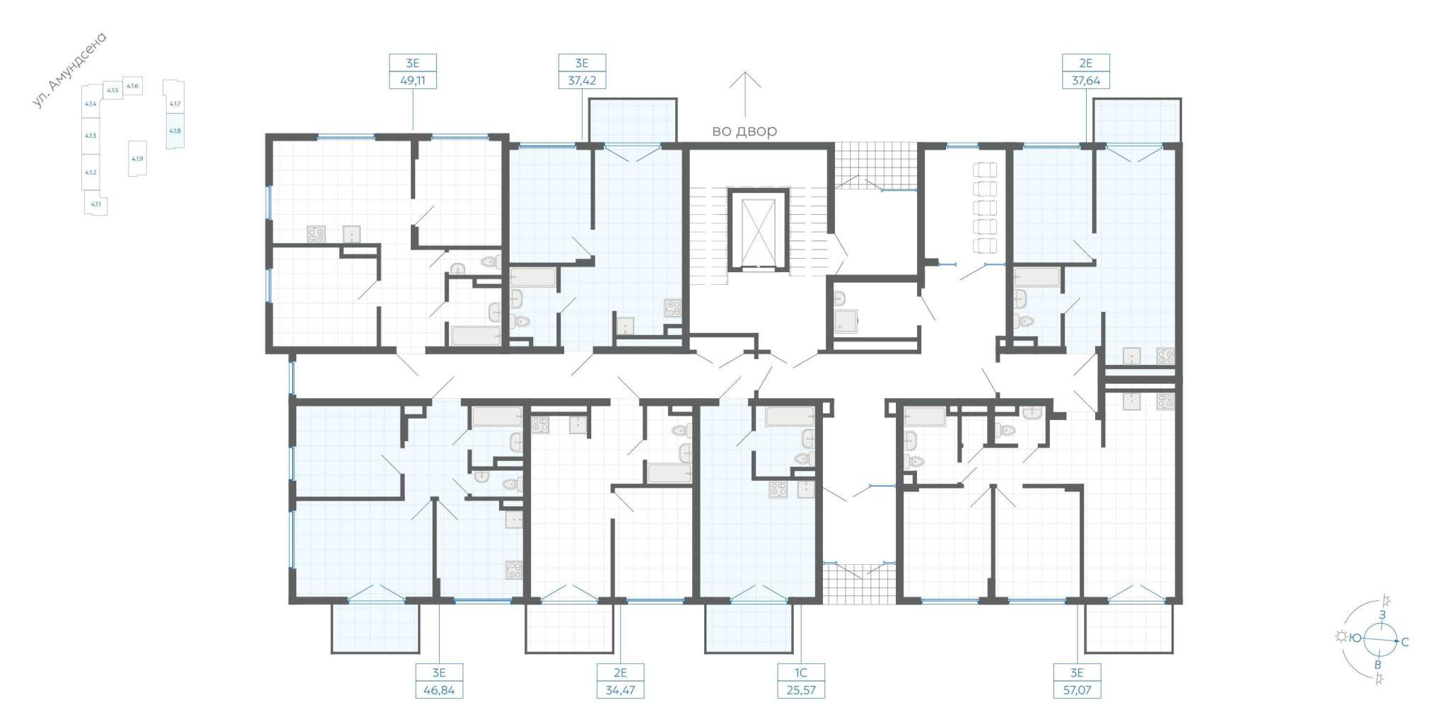 Объект по адресу Москва, ЖК Центральный парк, д.3.1 