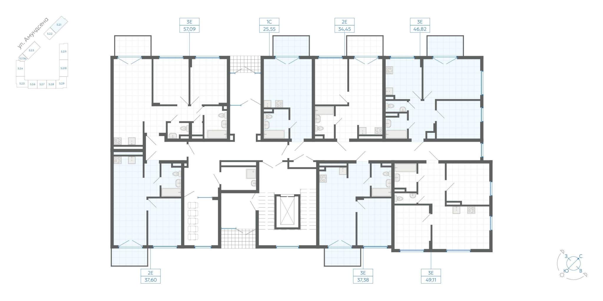 Объект по адресу Москва, ЖК Центральный парк, д.3.1 