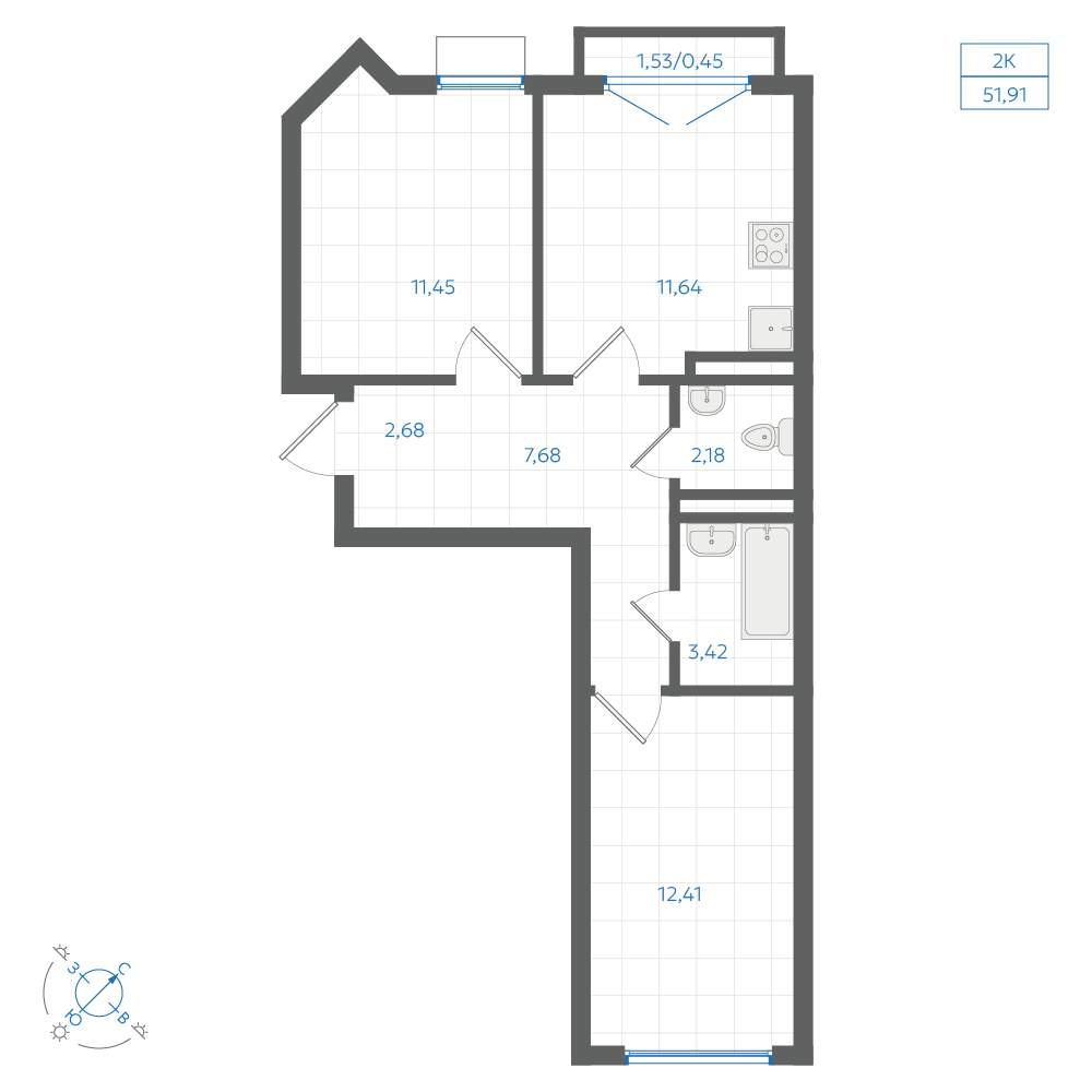 Объект по адресу Москва, ЖК Центральный парк, д.3.1 