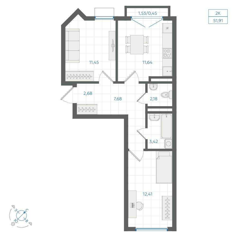 Объект по адресу Москва, ЖК Центральный парк, д.3.1 