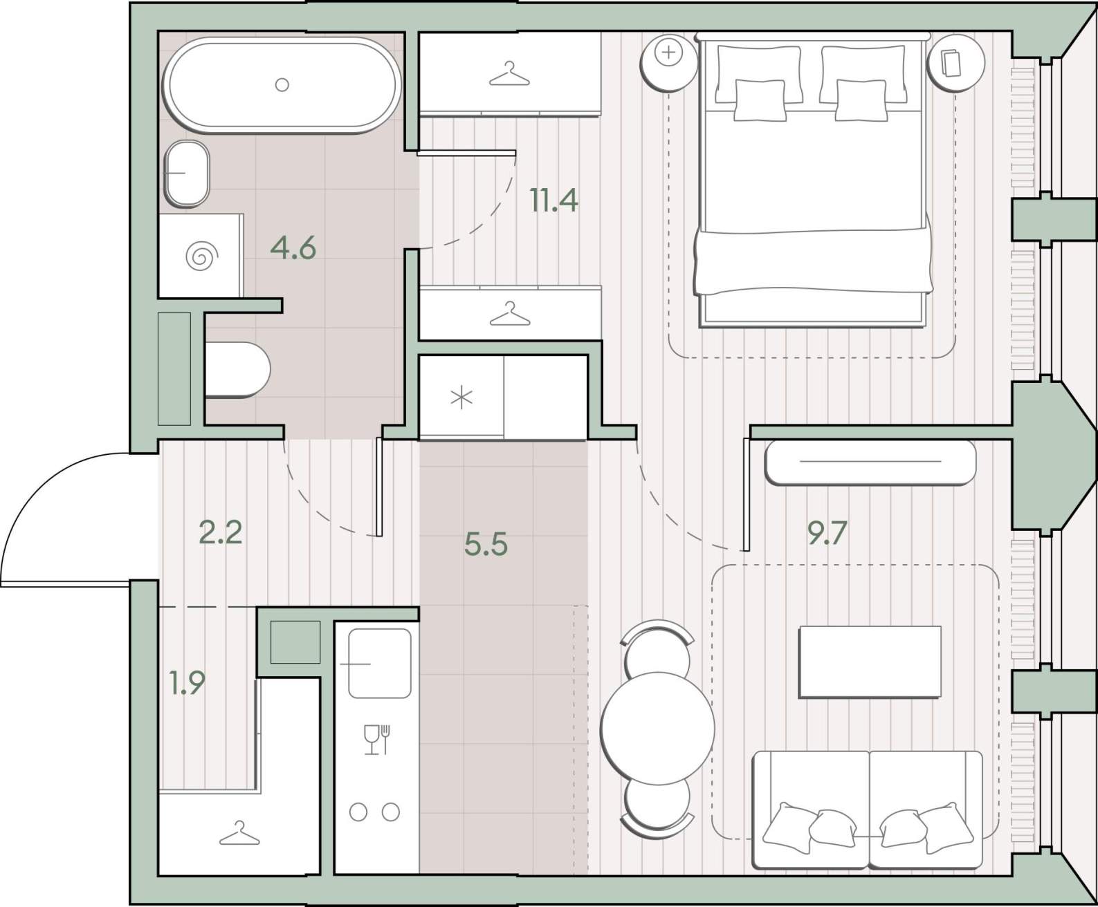 Объект по адресу Москва, Очаковское шоссе, д.1 