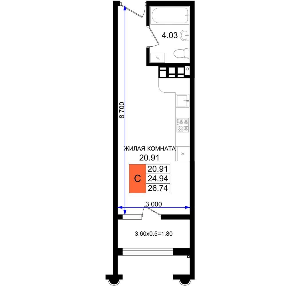 Объект по адресу Москва, Ручейная улица, д.1 