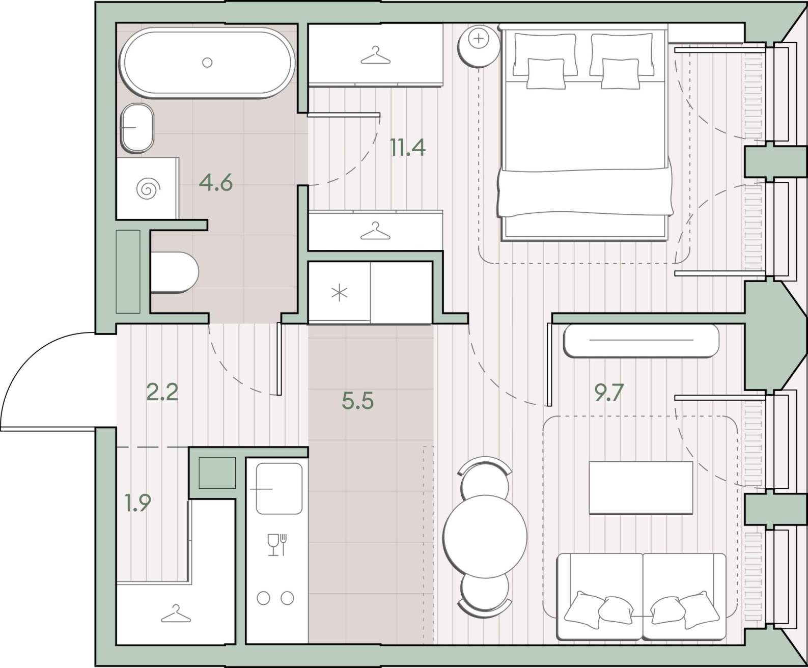 Объект по адресу Москва, Очаковское шоссе, д.1 