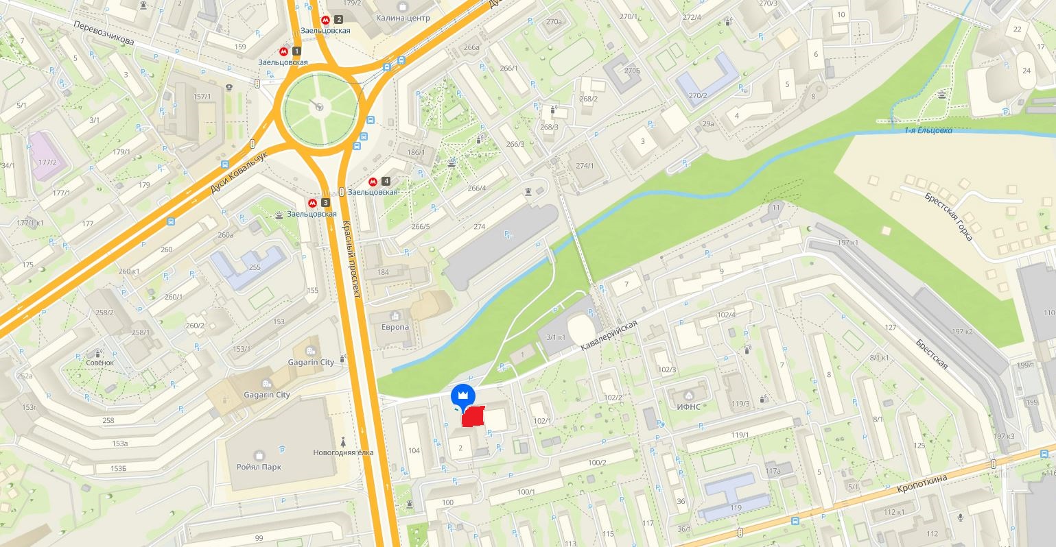 Объект по адресу Новосибирская обл, Малая Кавалерийская ул, д. 2