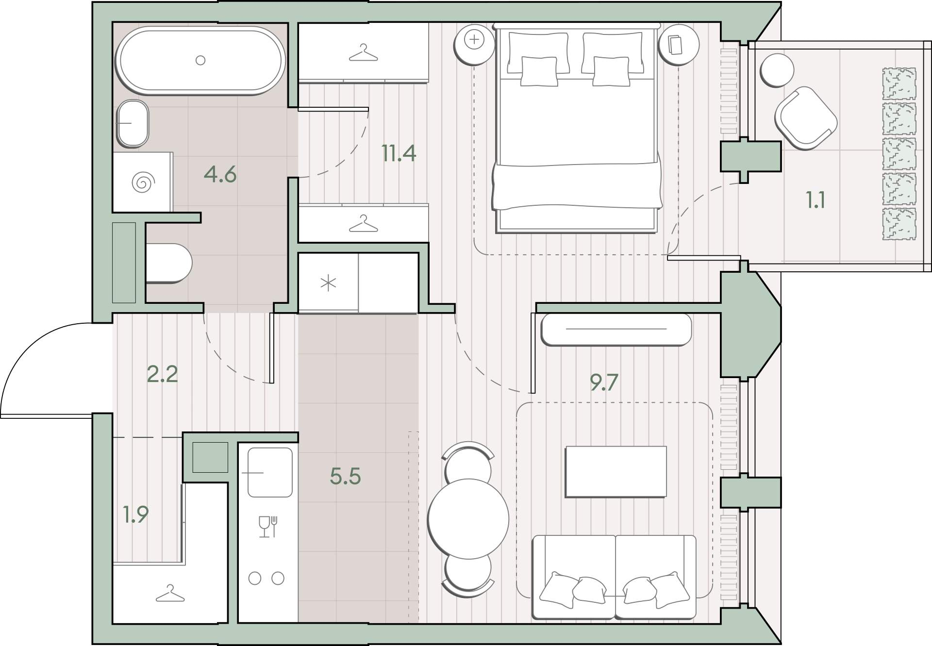 Объект по адресу Москва, Очаковское шоссе, д.1 