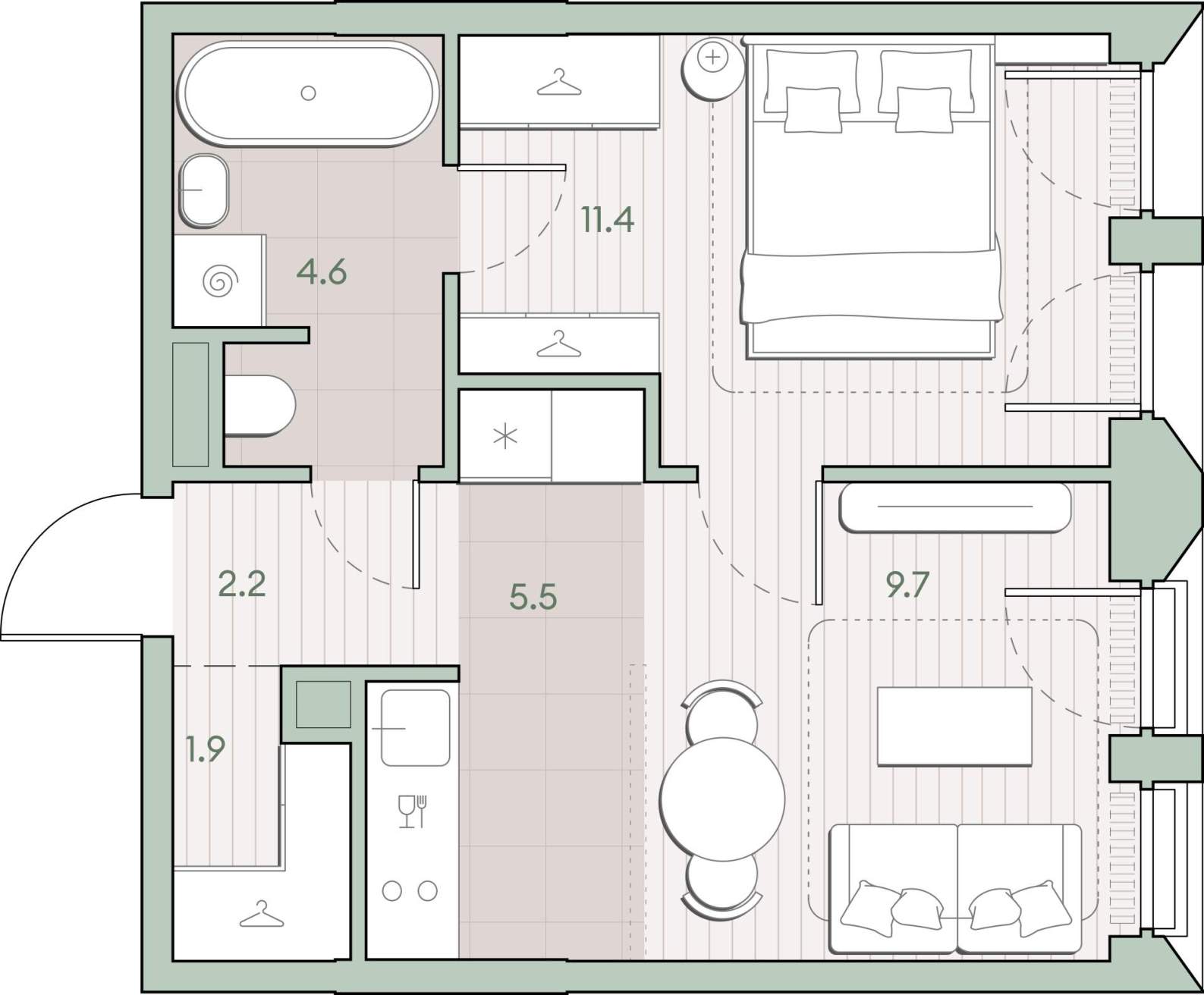 Объект по адресу Москва, Очаковское шоссе, д.1 