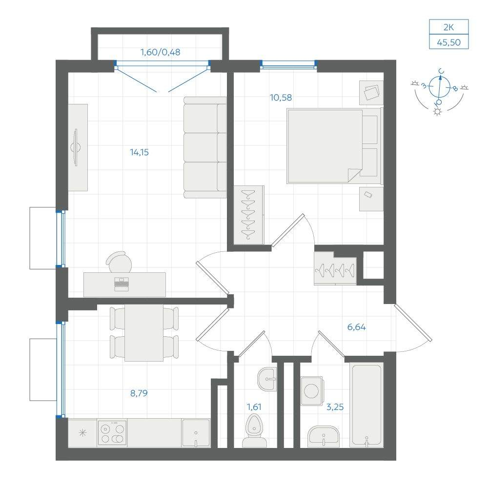 Объект по адресу Москва, ЖК Центральный парк, д.3.1 