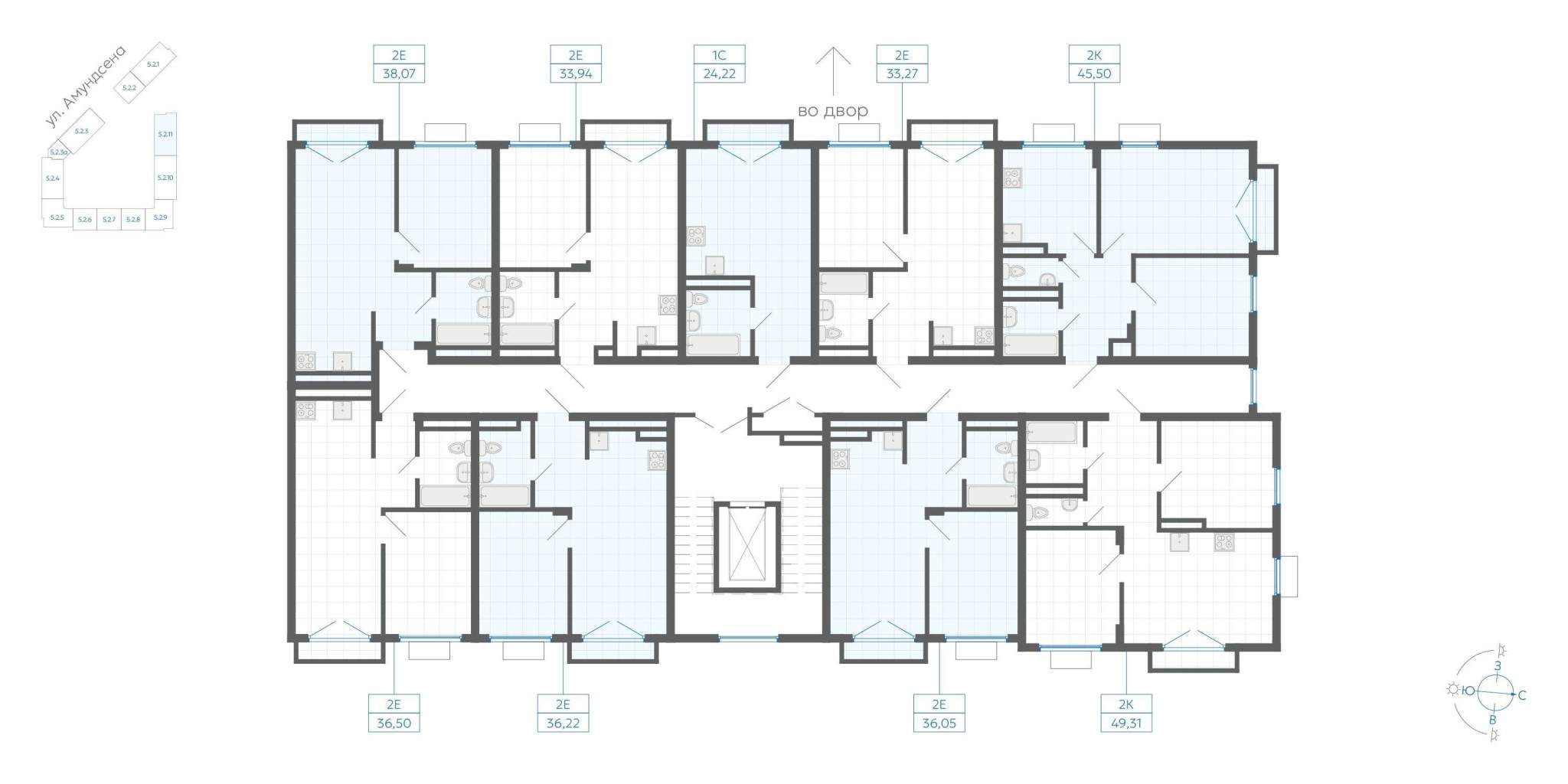 Объект по адресу Москва, ЖК Центральный парк, д.3.1 