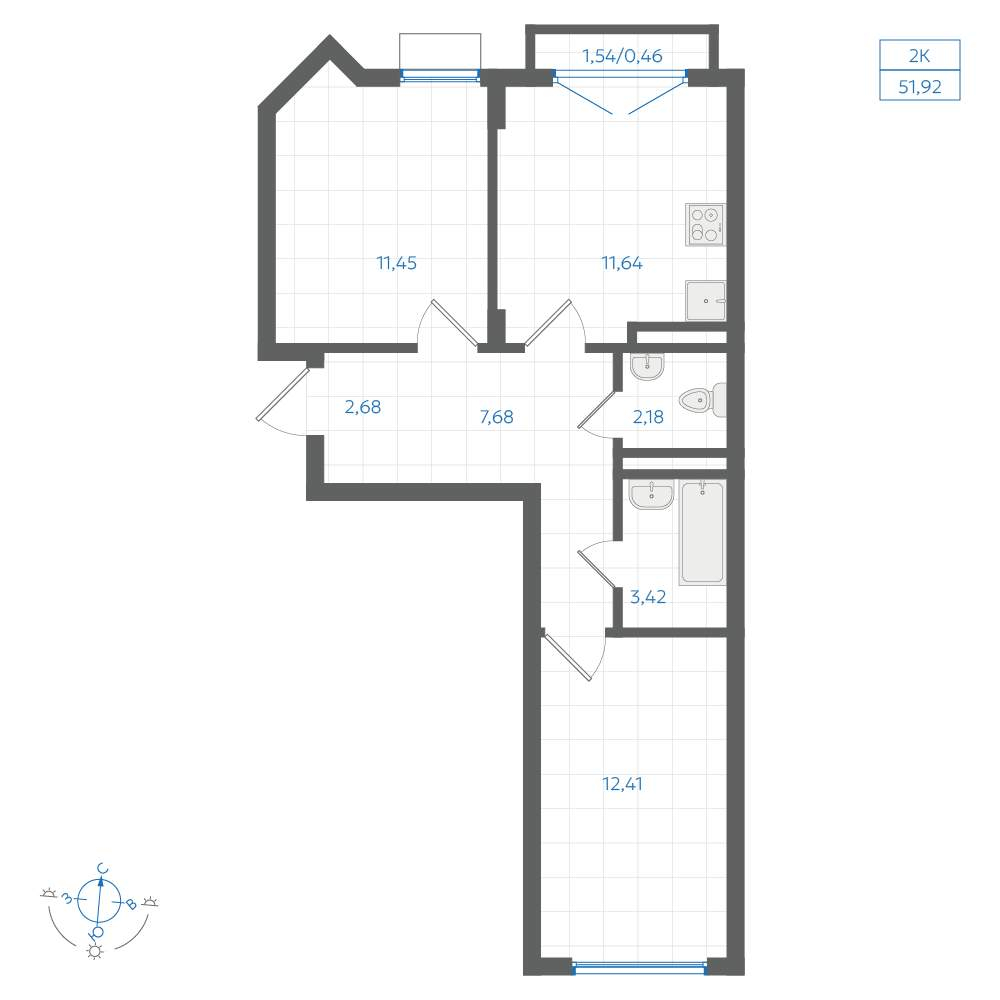 Объект по адресу Москва, ЖК Центральный парк, д.3.1 