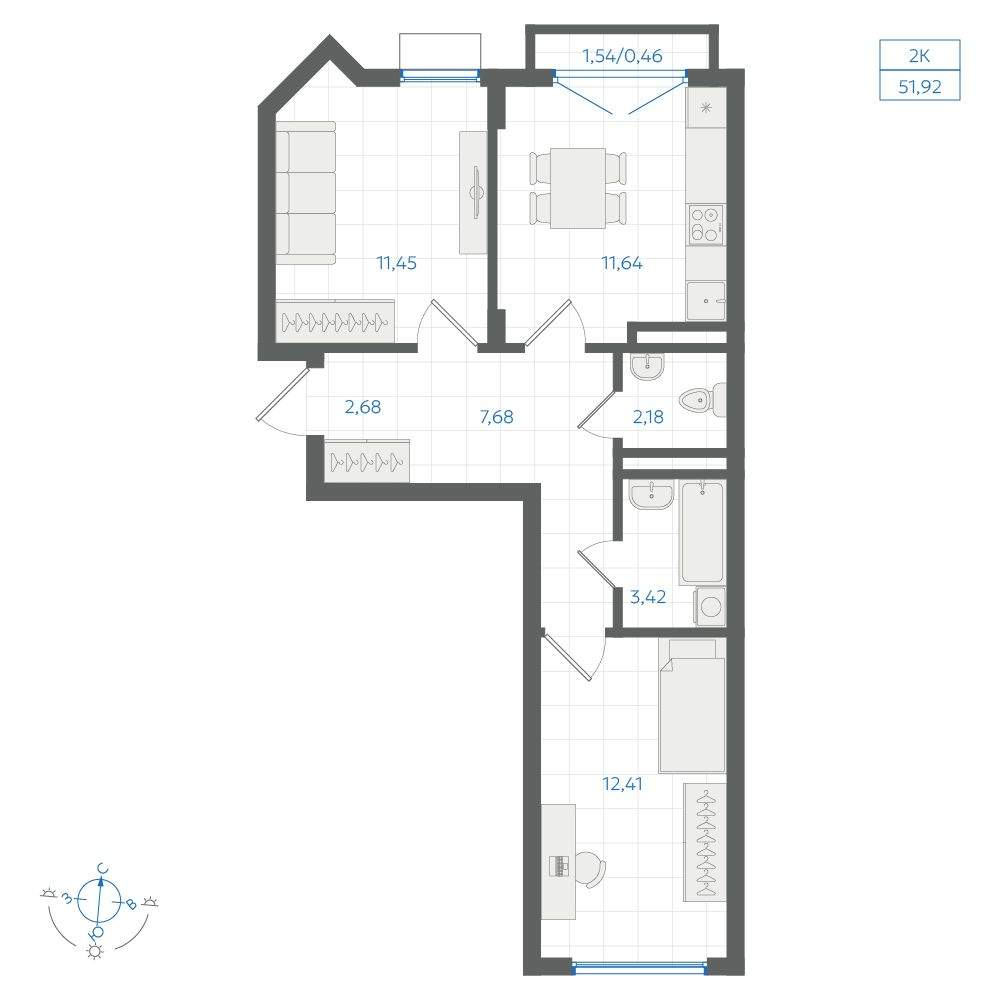 Объект по адресу Москва, ЖК Центральный парк, д.3.1 