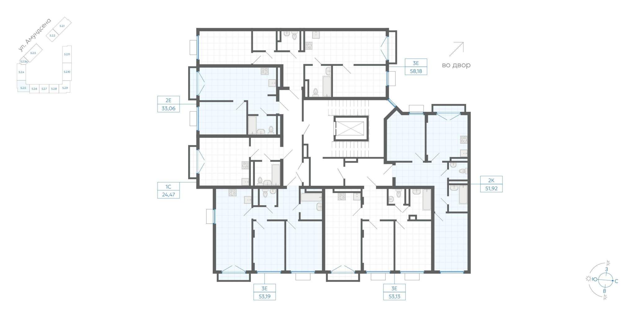 Объект по адресу Москва, ЖК Центральный парк, д.3.1 