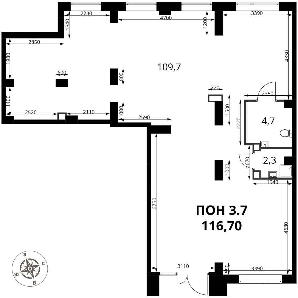 Объект по адресу Москва, Фруктовые сады улица, д.1 