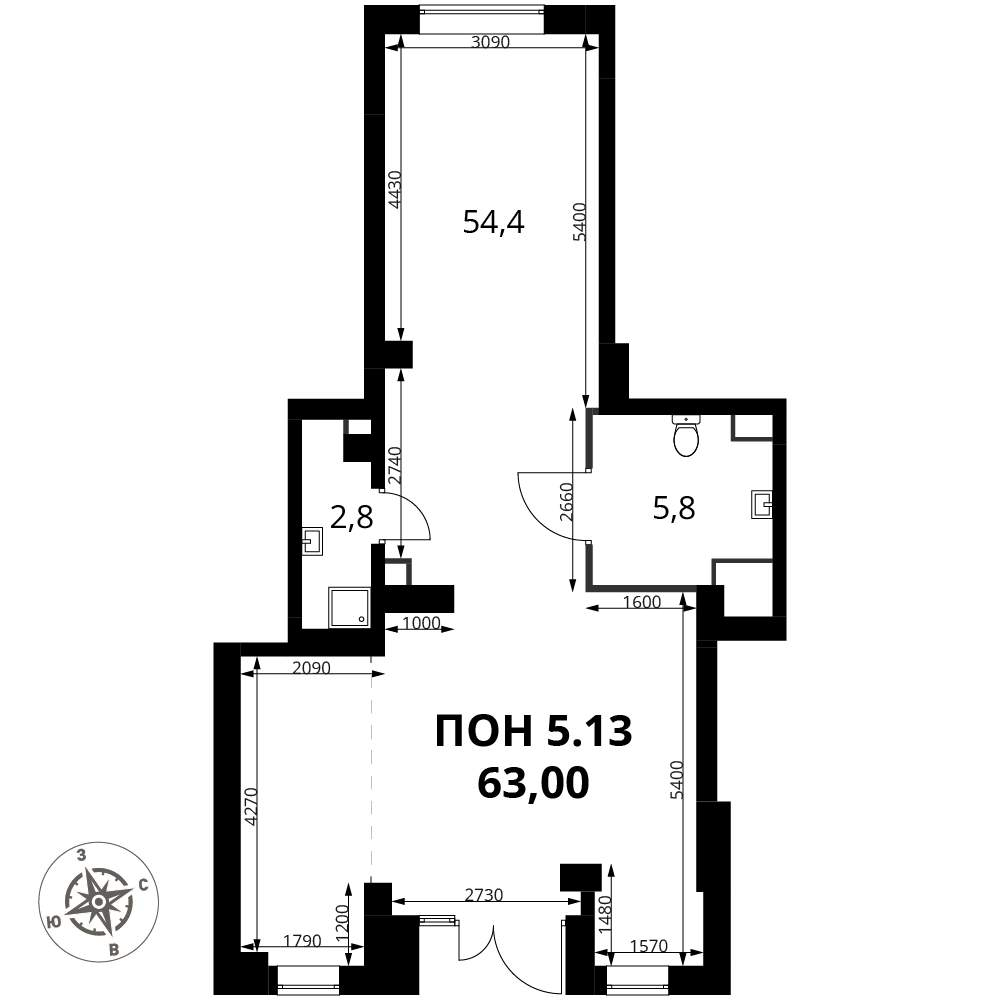 Объект по адресу Москва, Фруктовые сады улица, д.1 